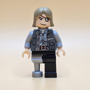 LEGO Harry Potter Minifigur Professor Mad-Eye Moody (hp070) – Gebraucht. Detailreich gestalteter Auror mit magischem Auge und Holzbein. Perfekt für Sammler und LEGO-Fans.