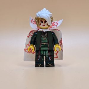 LEGO Ninjago Minifigur Harumi (njo383) – Gebraucht. Detailreich gestaltete Prinzessin mit weißem Cape. Perfekt für Sammler und LEGO-Fans.