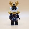 LEGO Ninjago Minifigur Samurai X (P.I.X.A.L.) (njo390) – Gebraucht. Detailreich gestaltete Kriegerin mit goldenen Hörnern. Perfekt für Sammler und LEGO-Fans.