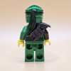 LEGO Ninjago Minifigur Lloyd (njo544) – Gebraucht. Detailreich gestalteter Grüner Ninja mit goldenen Akzenten. Perfekt für Sammler und LEGO-Fans.