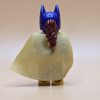 LEGO Minifigur Batgirl (sh0305) – dunkellila Anzug, gelber Umhang, doppelseitiges Gesicht.