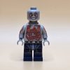 LEGO Drax Minifigur sh0387 – Gebraucht. Detaillierte Bedruckung mit roten Tattoos und Jetpack. Perfekt für Sammler und LEGO-Fans.