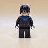 LEGO® Super Heroes Minifigur Nightwing (Rebirth) sh0659 – Gebraucht. Schwarzer Anzug mit blauen Akzenten. Perfekt für Sammler und LEGO®-Fans.