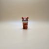 LEGO Tiger Großkatze Reddish Orange (bb0787c05pb01) mit weißem Maul und schwarzen Streifen, große LEGO-Figur perfekt für Wildlife-Sets.