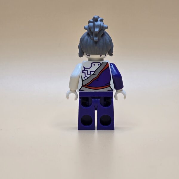 LEGO Ninjago Pixal (njo0086) – Rebooted Androidin mit violett-weißer Kybernetik, gebraucht.