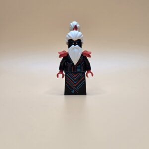 LEGO Ninjago Minifigur Unagami Njo572 – Gebraucht. Digitaler Schurke mit rot-schwarzem Outfit aus der Prime Empire-Serie. Ideal für Sammler.