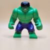 LEGO Super Heroes Hulk sh0095 – Riesige grüne Minifigur mit dunkellila Hose. Marvel Avengers Charakter in gebrauchtem Zustand.