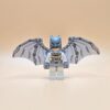 LEGO Minifigur Space Batman sh0146 – Gebraucht. Futuristischer Batman im silbernen Raumanzug mit Jetpack und Helm.