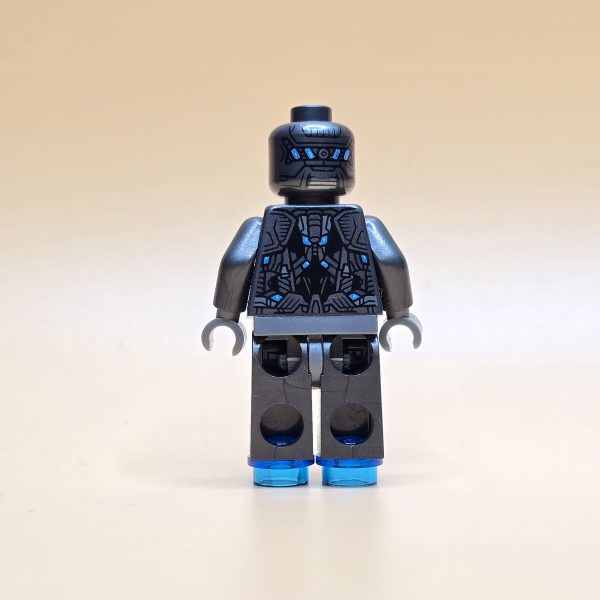 LEGO Ultron Sentry Minifigur sh0166 – Gebraucht. Düstere Roboter-Drohne mit rotem Visor aus Avengers: Age of Ultron.