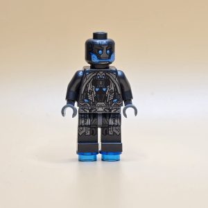 LEGO Ultron Sentry Minifigur sh0166 – Gebraucht. Düstere Roboter-Drohne mit rotem Visor aus Avengers: Age of Ultron.