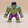 LEGO Hulk Bigfig sh0643 – Magentahose, schwarzes Haar. Kraftvoll & detailreich. Original Marvel Figur gebraucht.