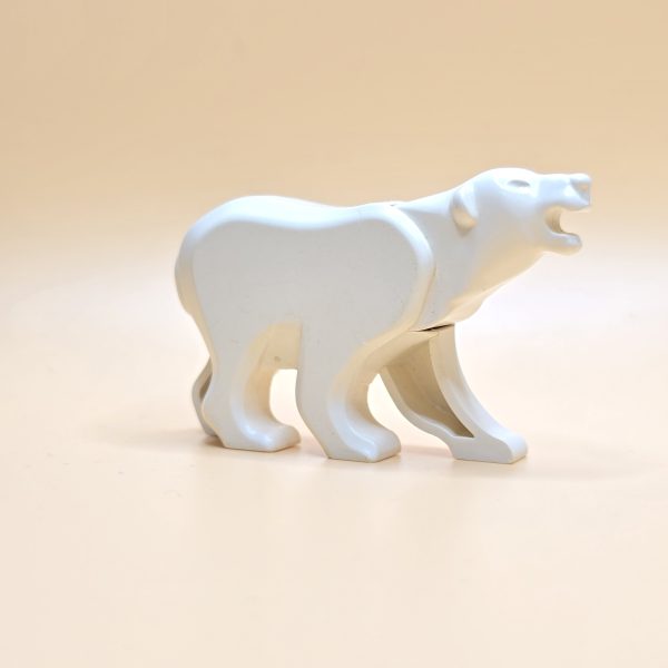 LEGO Weißer Eisbär x206c01 – Gebrauchte Tierfigur mit beweglichem Kopf & Beinen. Perfekt für LEGO City & Arctic Szenen.