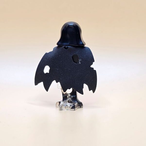 LEGO Dementor Minifigur hp155 – Dämonischer schwarzer Geist mit destroyed Cape aus der Harry Potter Serie, ideal für Sammler.