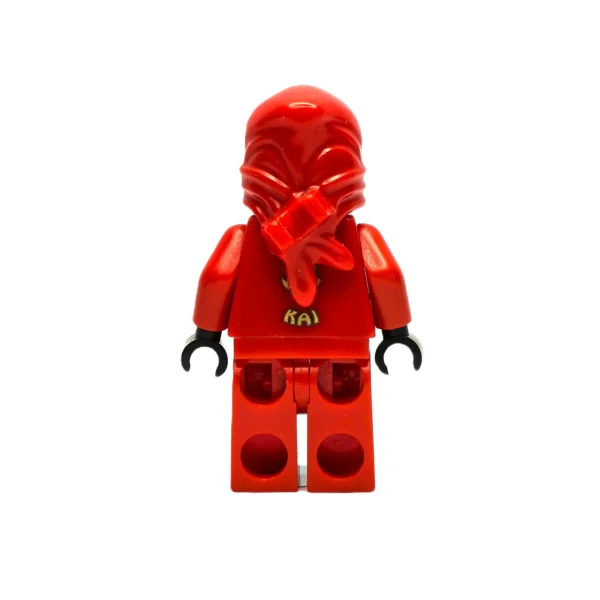 LEGO Ninjago Kai njo0009 Minifigur – Feuer-Ninja mit Drachen-Panzer, Pilot Season. Gebraucht, sammlertauglich.