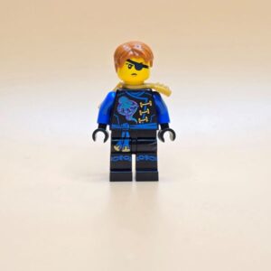 LEGO Ninjago Minifigur Jay njo0192 – Gebraucht. Blauer Blitz-Ninja im Piratenlook aus der Skybound-Serie.