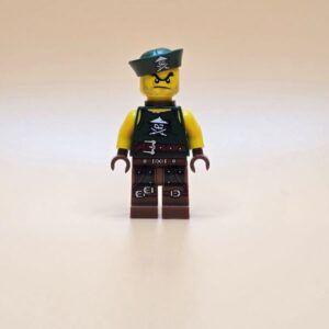 LEGO Ninjago Minifigur njo230 – Sky Pirate Fußsoldat mit Rückenhalterung und Turban. Gebraucht. Für Skybound-Sammler.