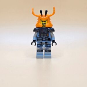 LEGO Ninjago Minifigur Crusty njo0369 – Tentakelkopf, Hai-Rüstung, Gebraucht. Seltene Gegnerfigur aus dem Ninjago-Film.
