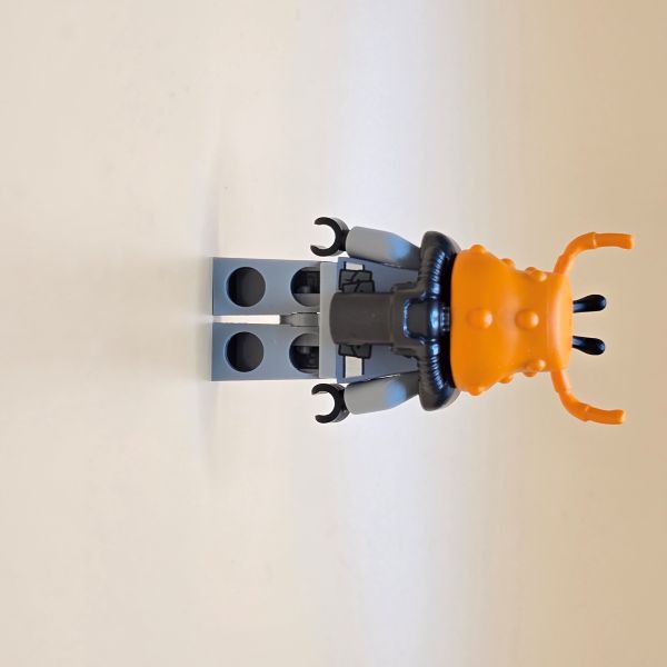 LEGO Ninjago Minifigur Crusty njo0369 – Tentakelkopf, Hai-Rüstung, Gebraucht. Seltene Gegnerfigur aus dem Ninjago-Film.