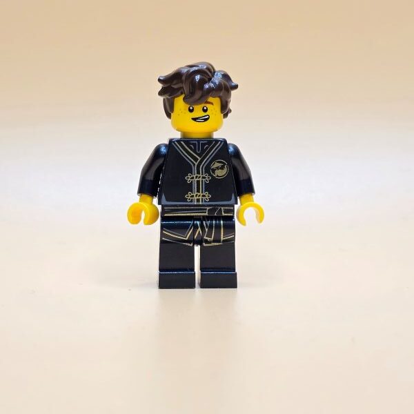 LEGO Ninjago Jay njo0448 – Minifigur mit braunen Haaren & Freizeitlook | Gebraucht