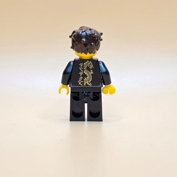 LEGO Ninjago Jay njo0448 – Minifigur mit braunen Haaren & Freizeitlook | Gebraucht