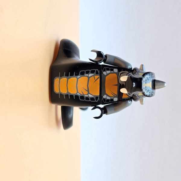 LEGO Ninjago Minifigur Skalidor njo0067 – Gebraucht. Großer Schlangengeneral der Constrictai mit braunem Kopfteil. Für Fans & Sammler der Schlangenstaffel.