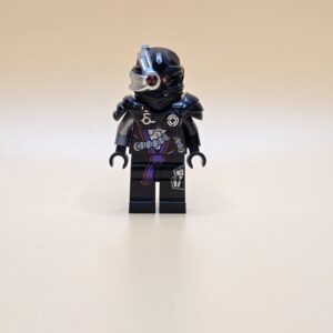 LEGO Ninjago Minifigur General Cryptor Njo092 – Gebraucht. Rebooted-Version mit Hightech-Rüstung und Cyborg-Gesicht.