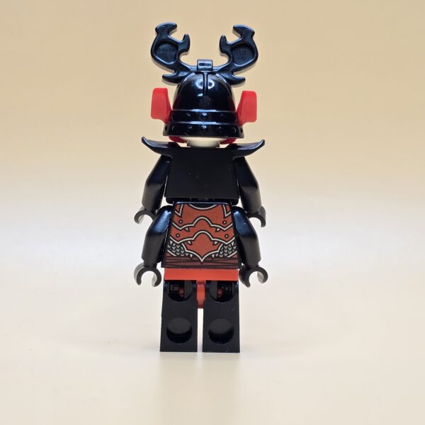 LEGO Ninjago Minifigur Kozu Legacy Njo581 – Gebraucht. Vierarmiger Steinarmee-General in roter Rüstung. Perfekt für Sammler & Fans klassischer Gegner!