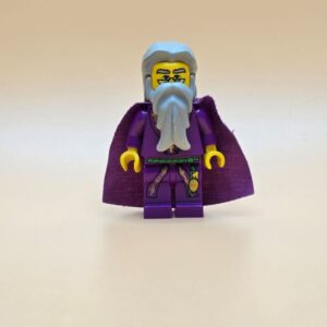 LEGO Harry Potter Albus Dumbledore yellow version hp008 – gebraucht, gelbe Haut, violette Robe.